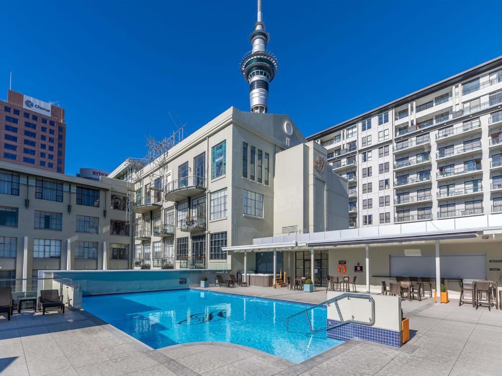 Heritage Haven By Viaduct Cbd - Pool Gym Tennis Окленд Экстерьер фото